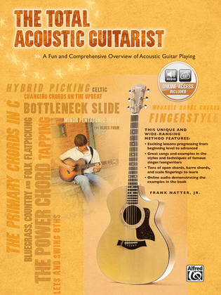 Book cover for The Total Acoustic Guitarist (Book & CD)