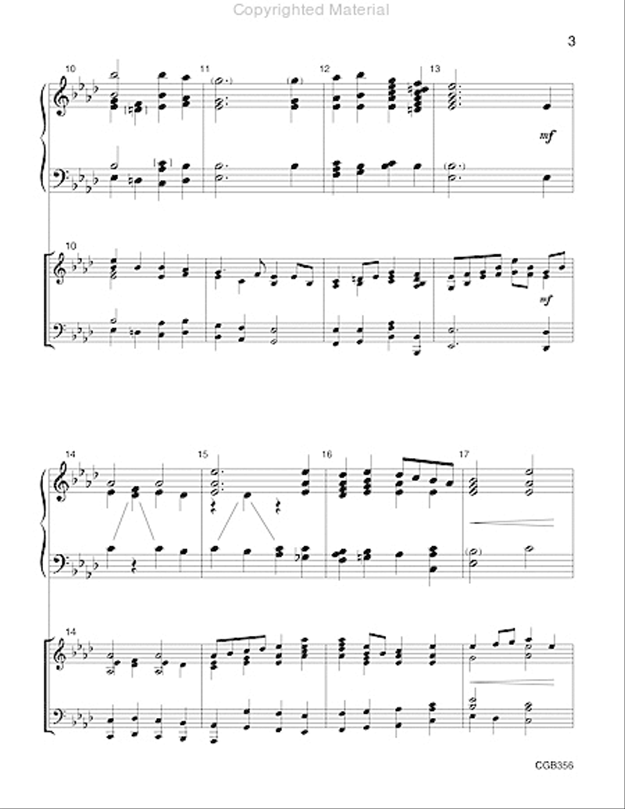 For All the Saints (2 or 3 octaves)