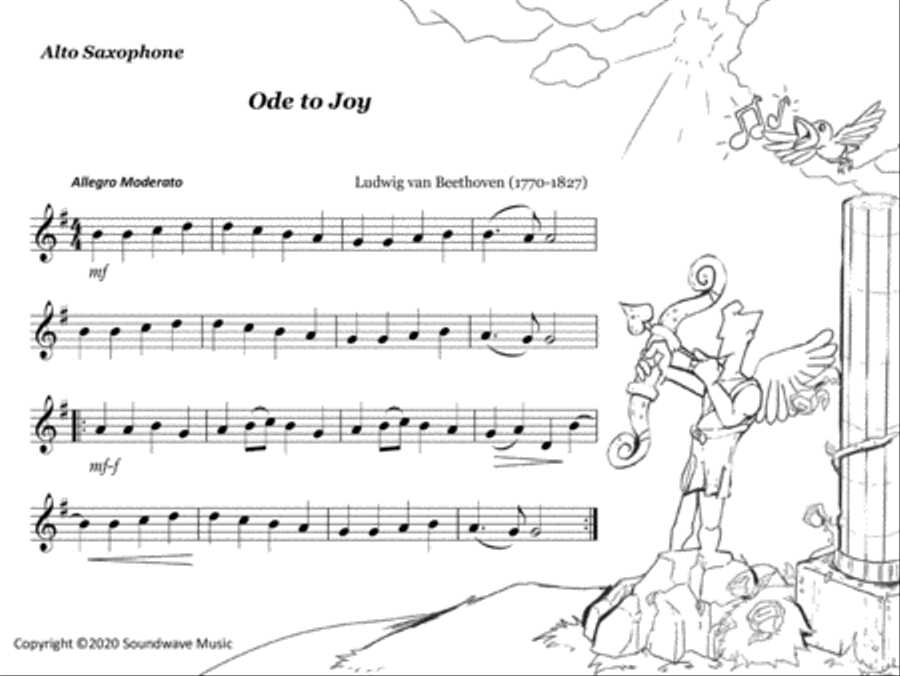 Classics in Color (Alto Saxophone) Alto Saxophone scores gallery preview page 5