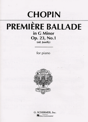 Book cover for Ballade, Op. 23, No. 1 in G Minor