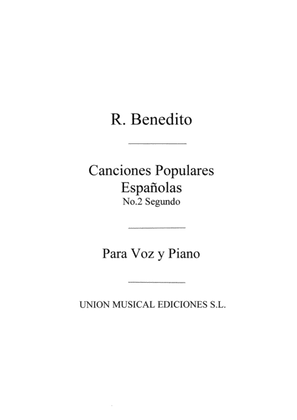 Book cover for Canciones Pop Espanolas Vol.2
