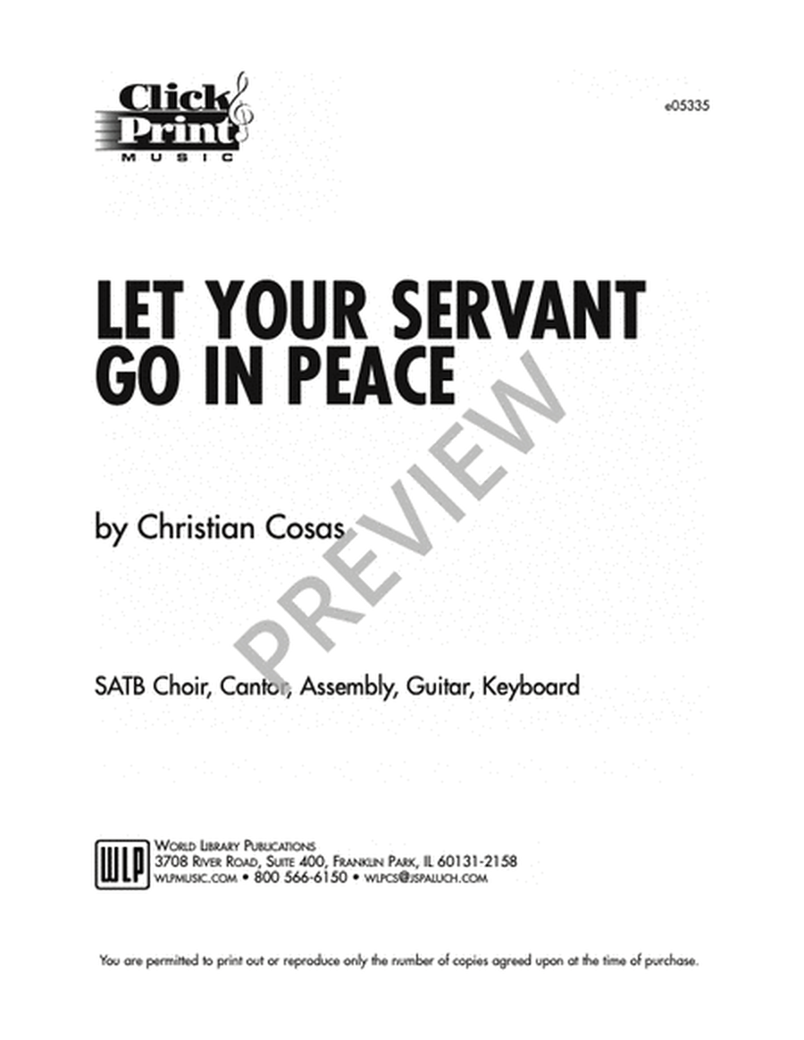 Let Your Servant Go in Peace image number null