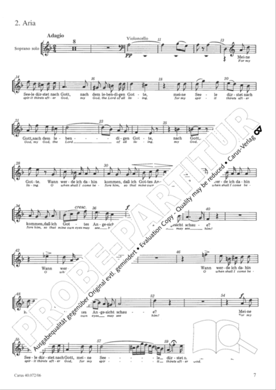 Psalm 42 4-Part scores gallery preview page 8