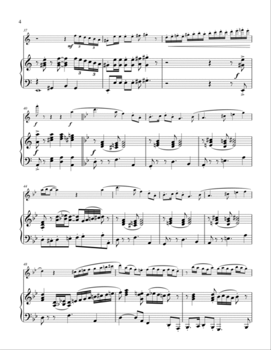 Tuscaloosa Tango for Flute & Piano image number null