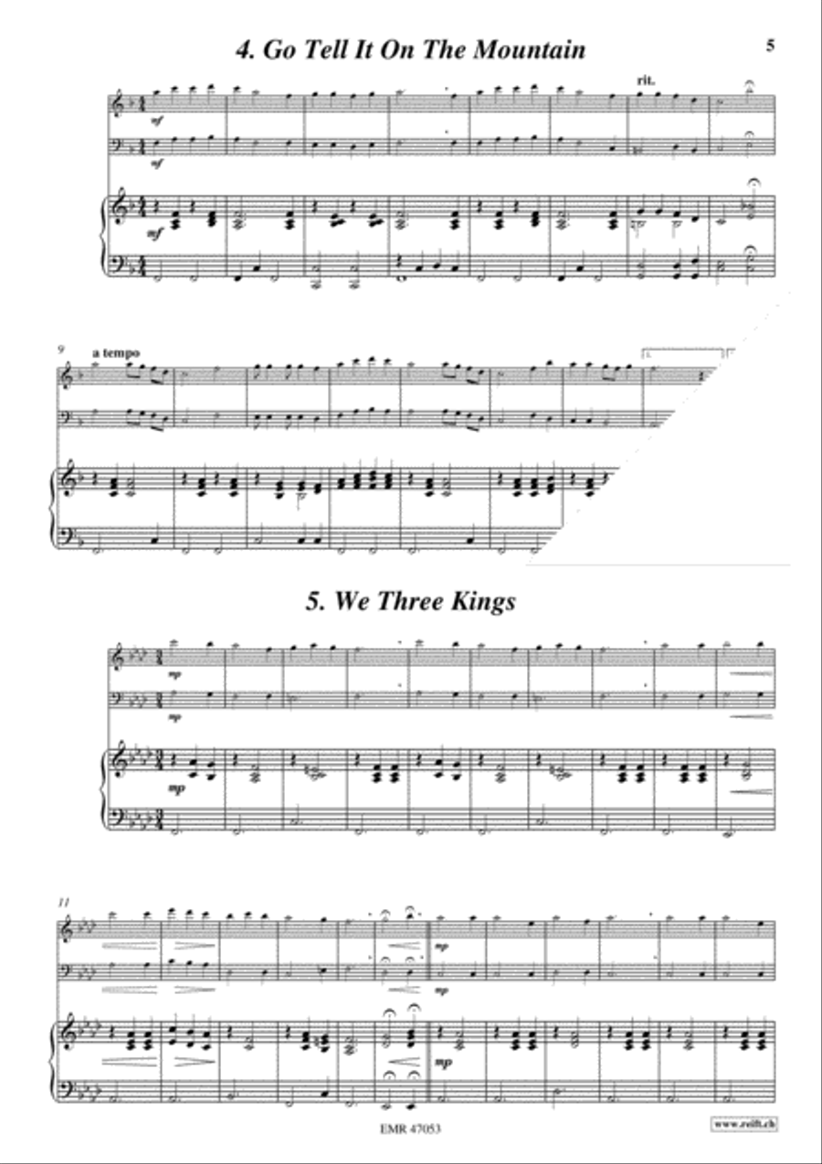 28 Weihnachtsmelodien Vol. 1 + 2 Woodwind Duet scores gallery preview page 15