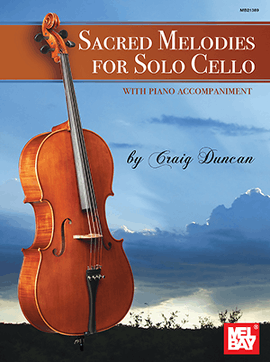 Sacred Melodies for Solo Cello Piano Accompaniment scores gallery preview page 1