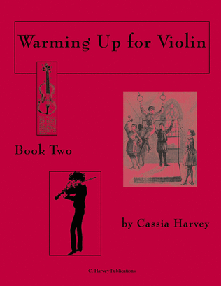 Book cover for Warming Up for Violin, Book Two