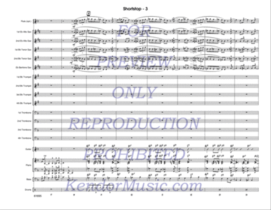 Shortstop Jazz Ensemble scores gallery preview page 4
