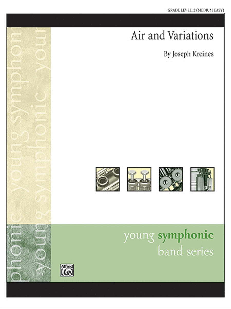 Air and Variations Concert Band scores gallery preview page 1