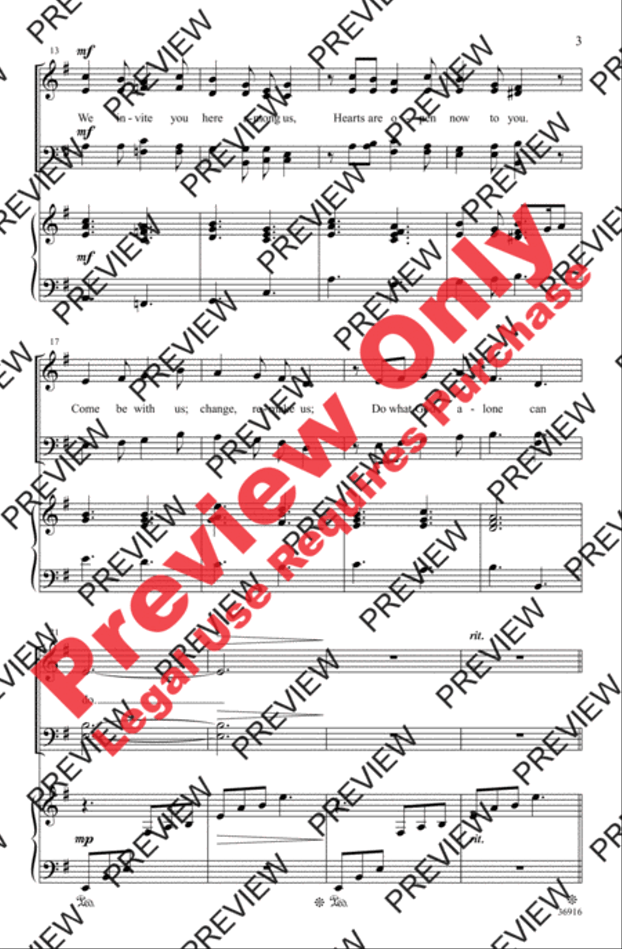 Christ, We See You Christ, We See You 4-Part scores gallery preview page 3