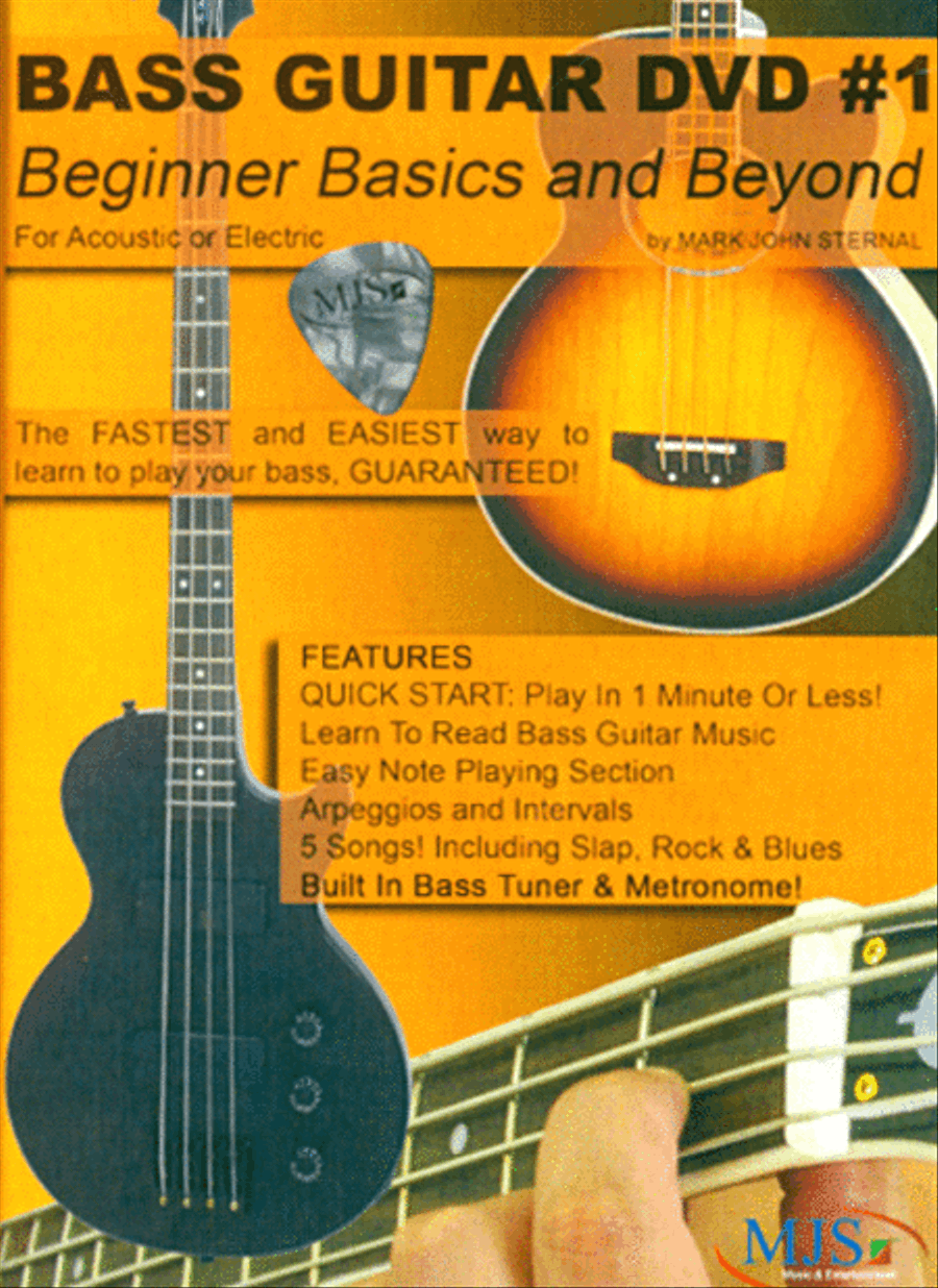 Bass Guitar DVD #1 Bass Guitar scores gallery preview page 1