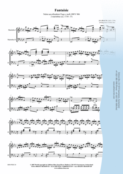 Fantaisie BWV 906 image number null