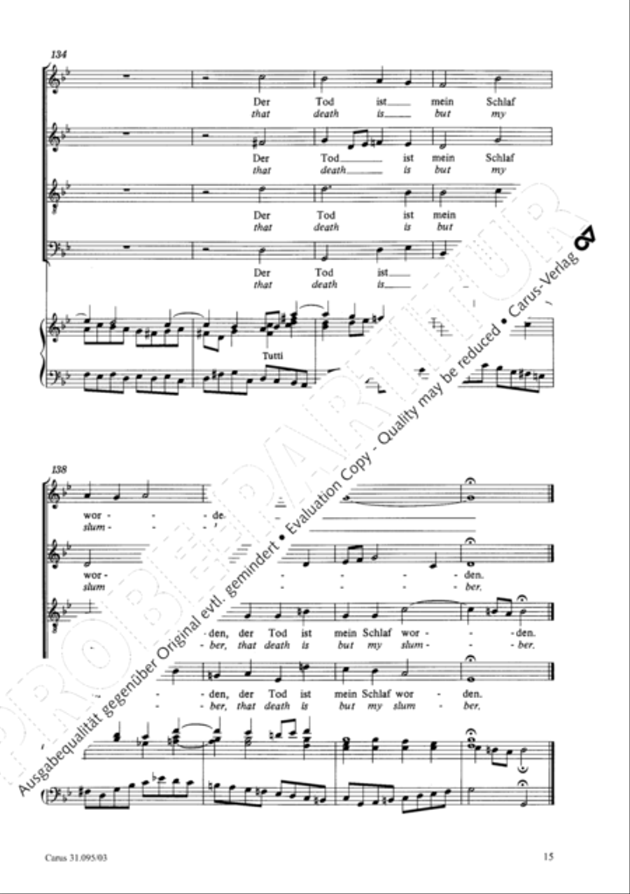 For me to live is Jesus (Christus, der ist mein Leben) STB scores gallery preview page 16