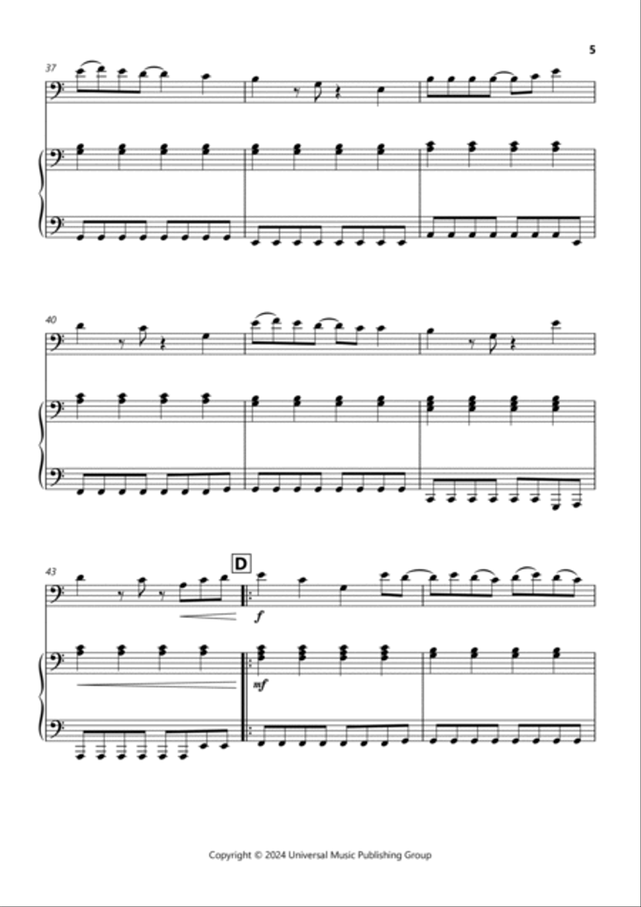 Fortnight Piano scores gallery preview page 5
