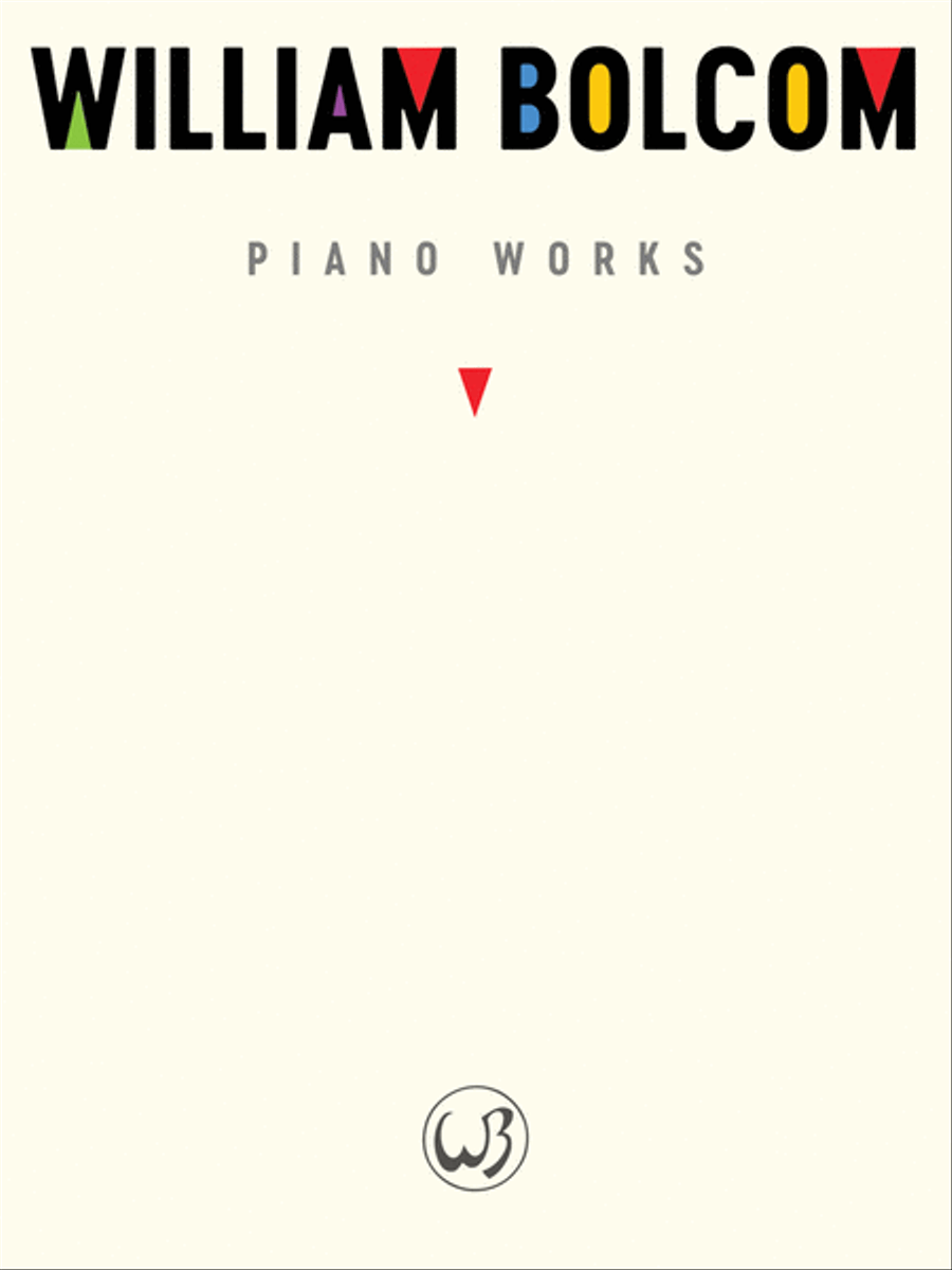 William Bolcom: Piano Works Piano Solo scores gallery preview page 1