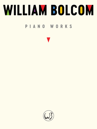 Book cover for William Bolcom: Piano Works