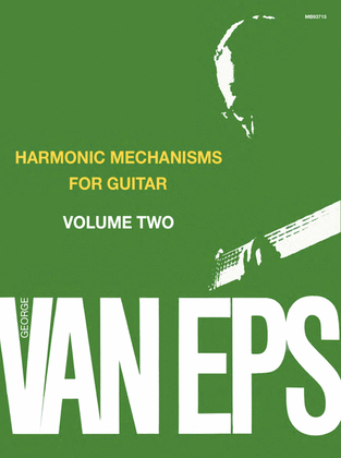 Book cover for George Van Eps Harmonic Mechanisms for Guitar, Volume 2