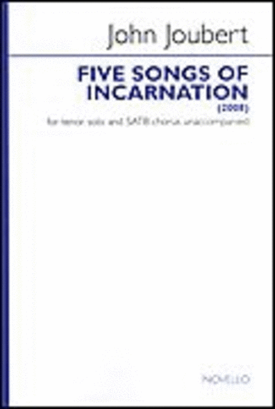 Five Songs of Incarnation (Op. 163) 4-Part scores gallery preview page 1