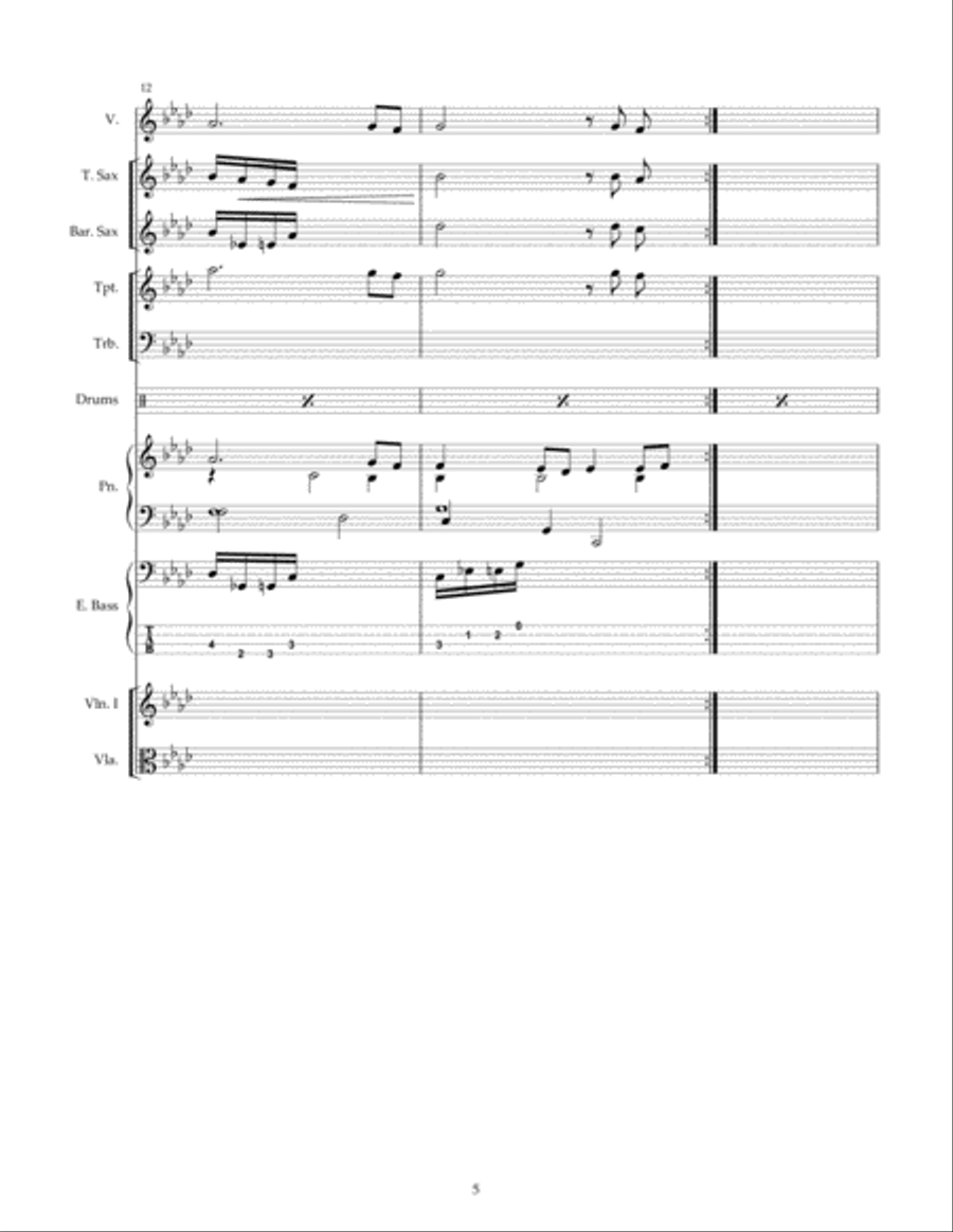 Madrigal Choir scores gallery preview page 5