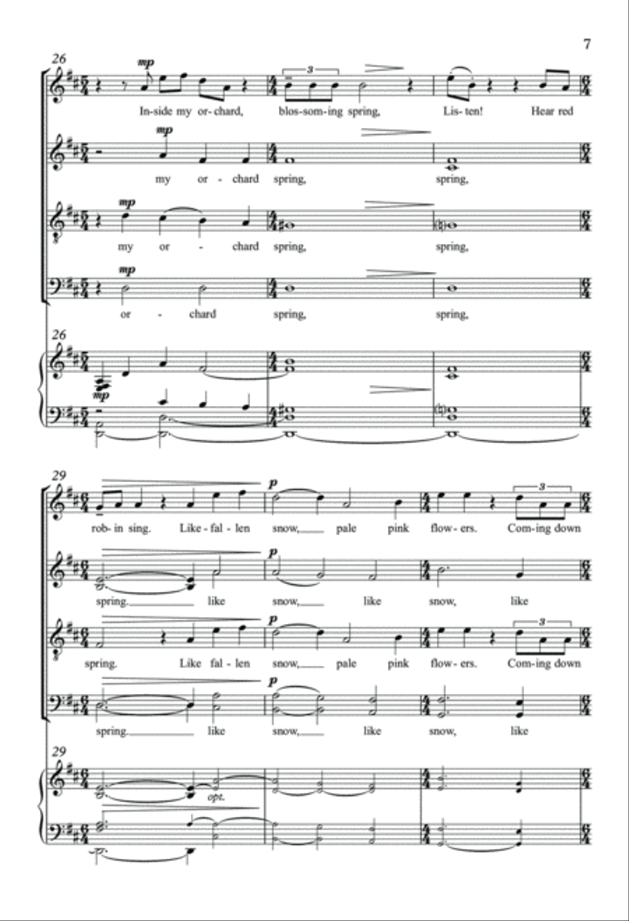 My Apple Orchard 4-Part scores gallery preview page 6