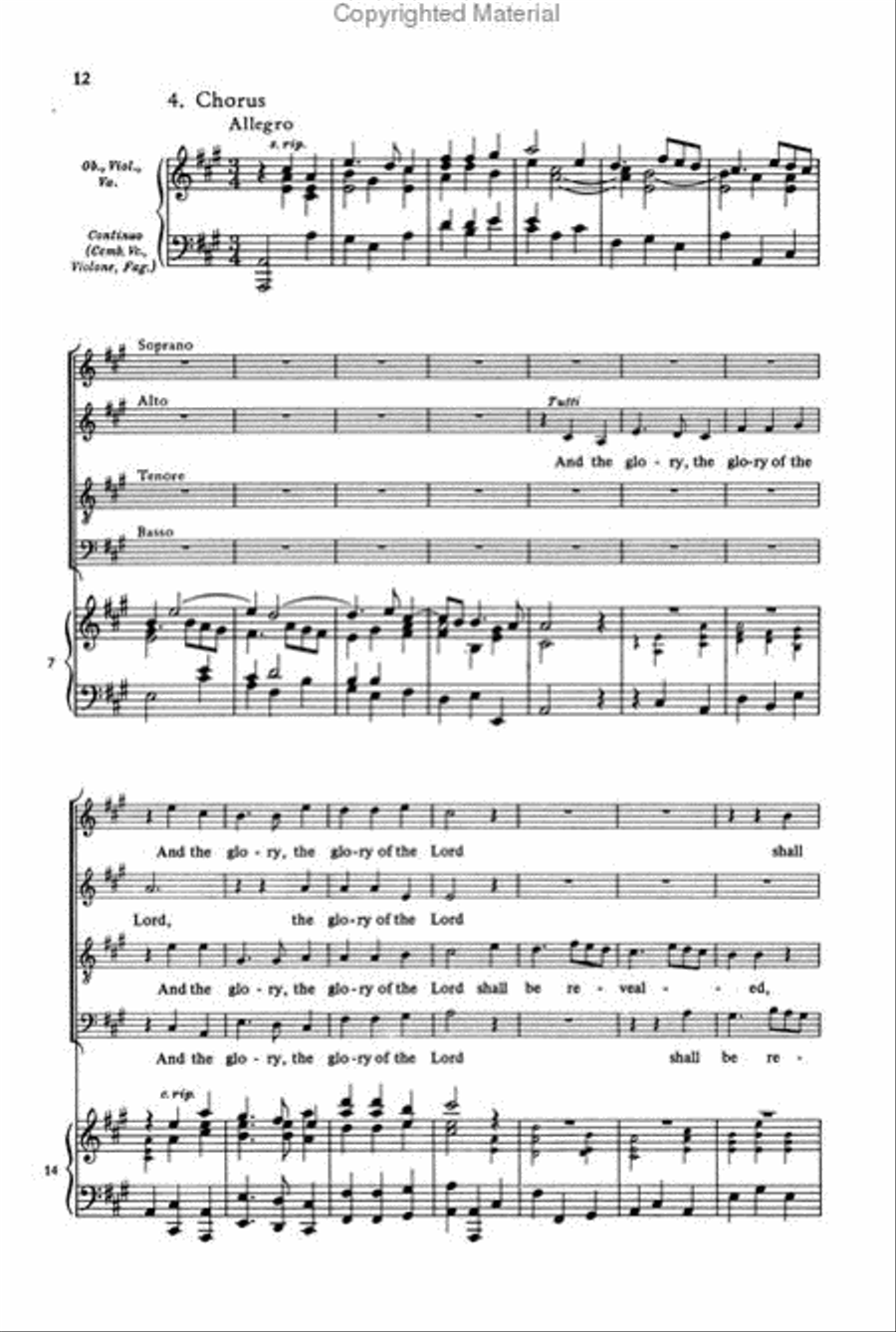 Der Messias HWV 56 SSATB scores gallery preview page 3