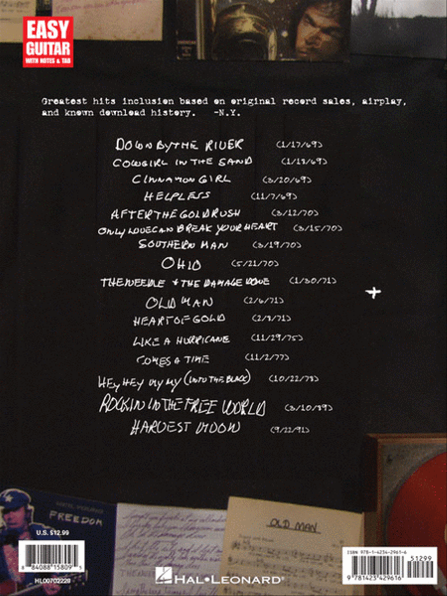 Neil Young – Greatest Hits Guitar Tablature scores gallery preview page 6