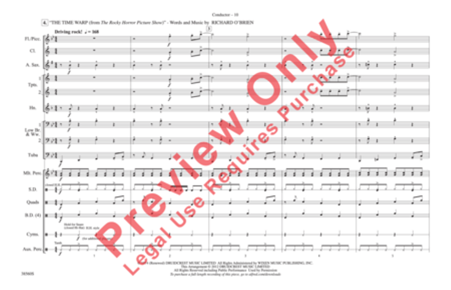 Shorties #18 Marching Band scores gallery preview page 24
