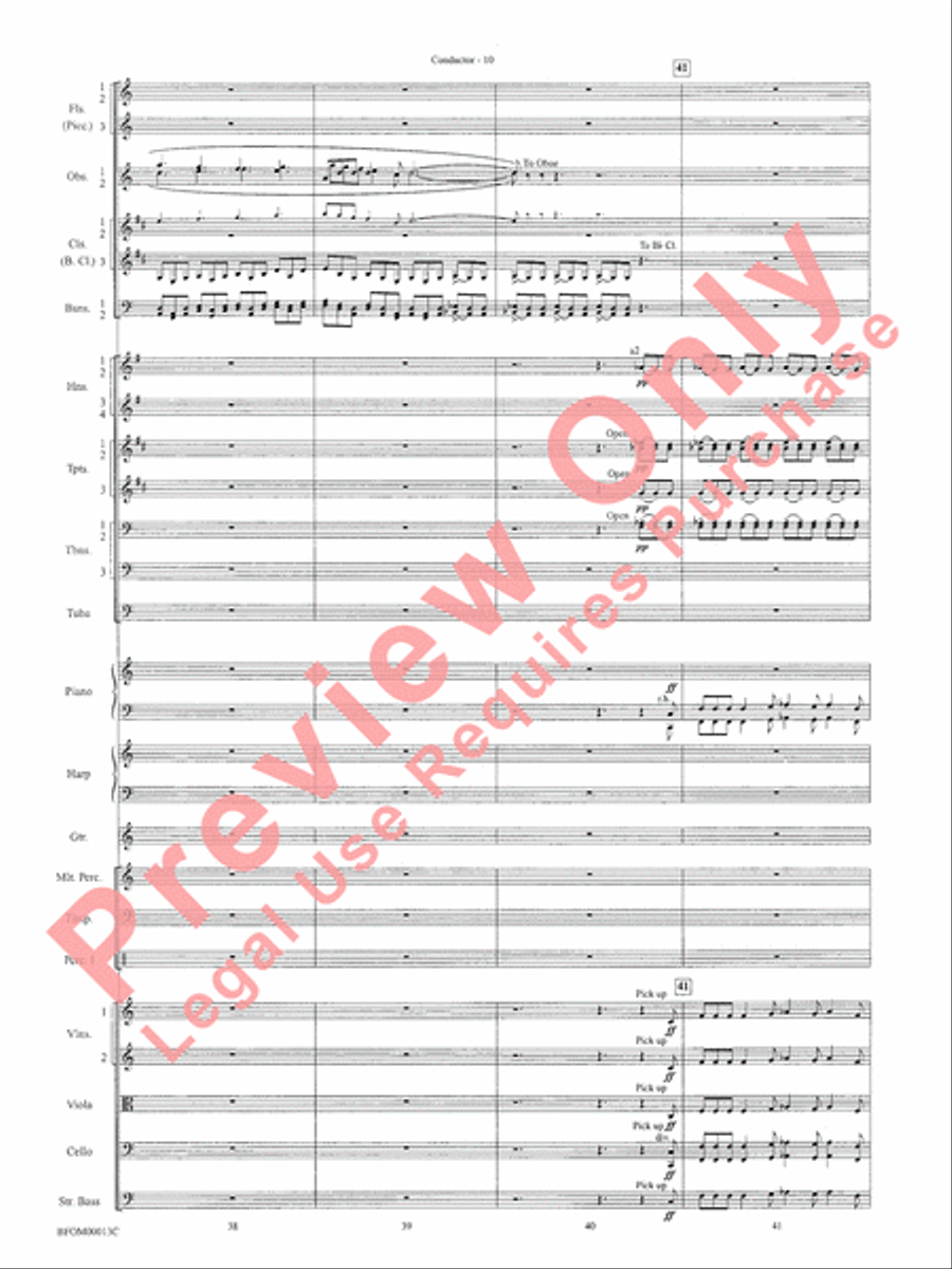 American Salute Full Orchestra scores gallery preview page 13