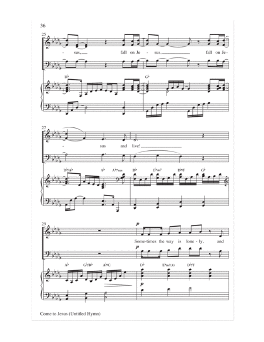 Easy Anthems, Vol. 3 Easy Anthems, Vol. 3 3-Part scores gallery preview page 39