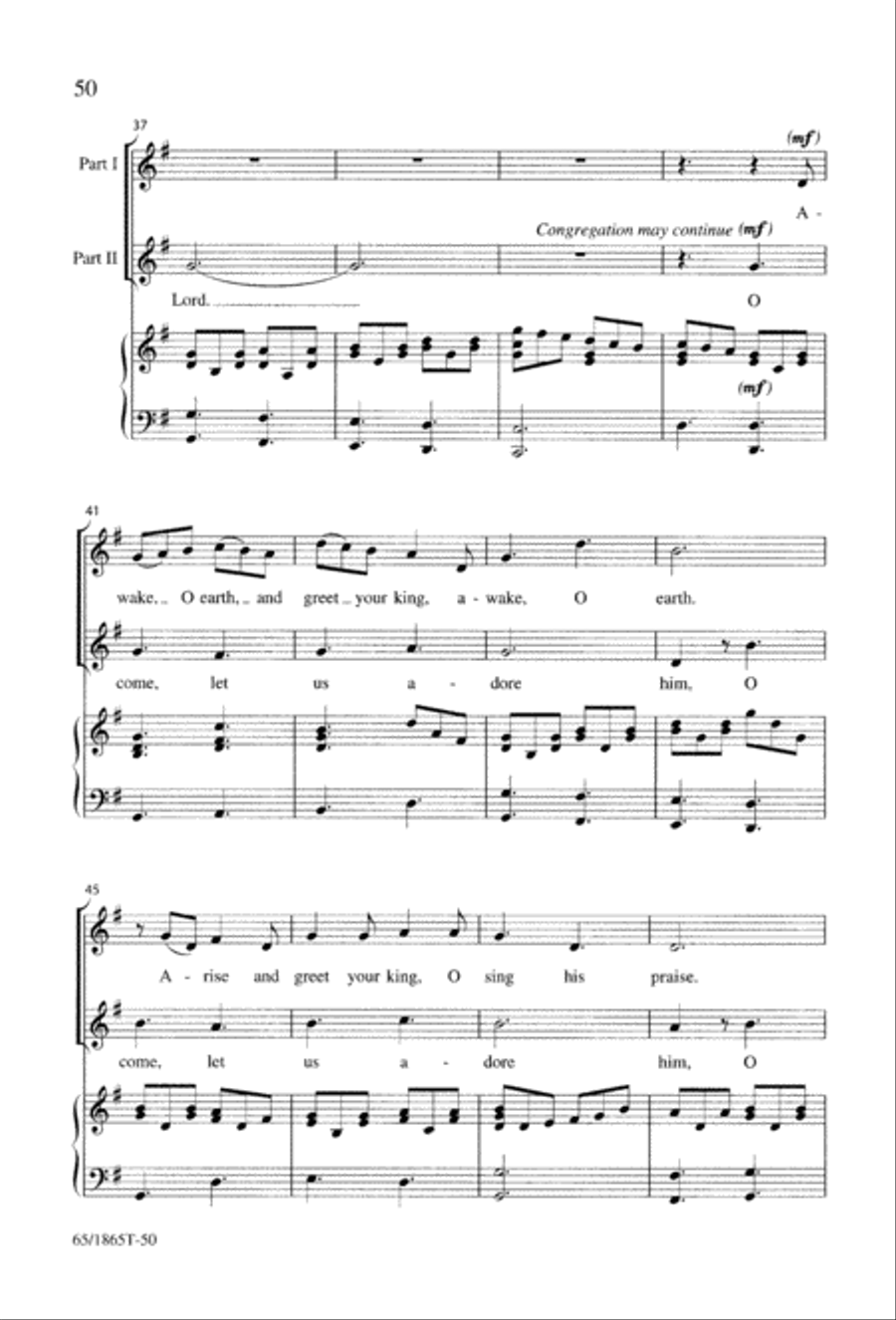 A Great Light A Great Light 3-Part scores gallery preview page 52