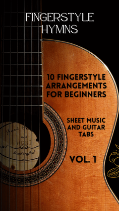 Fingerstyle Hymns - Beginners - Vol. 1