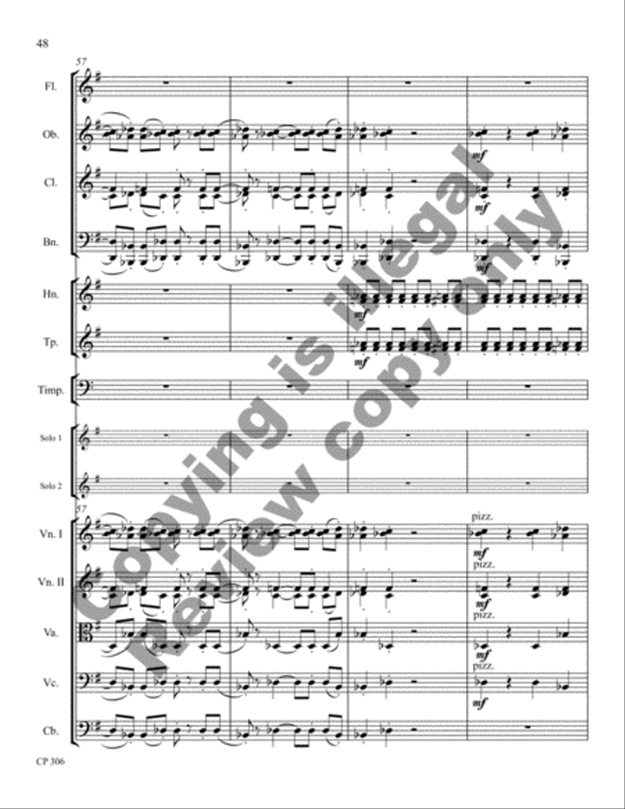 Little Suite Full Orchestra scores gallery preview page 128