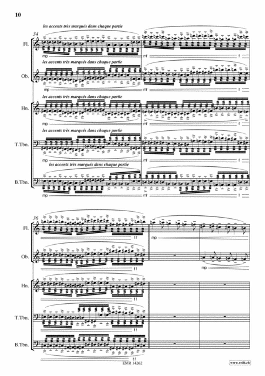 Barcarolle Flute scores gallery preview page 10