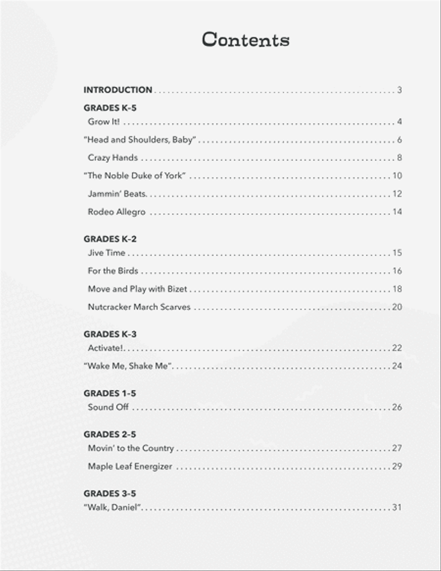 Rhythm and Beats for Hands and Feet CD scores gallery preview page 3