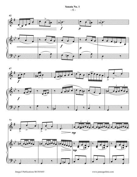 Vivaldi: The Six Sonatas Complete for Alto Clarinet & Piano image number null