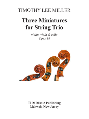 Three Miniatures for String Trio