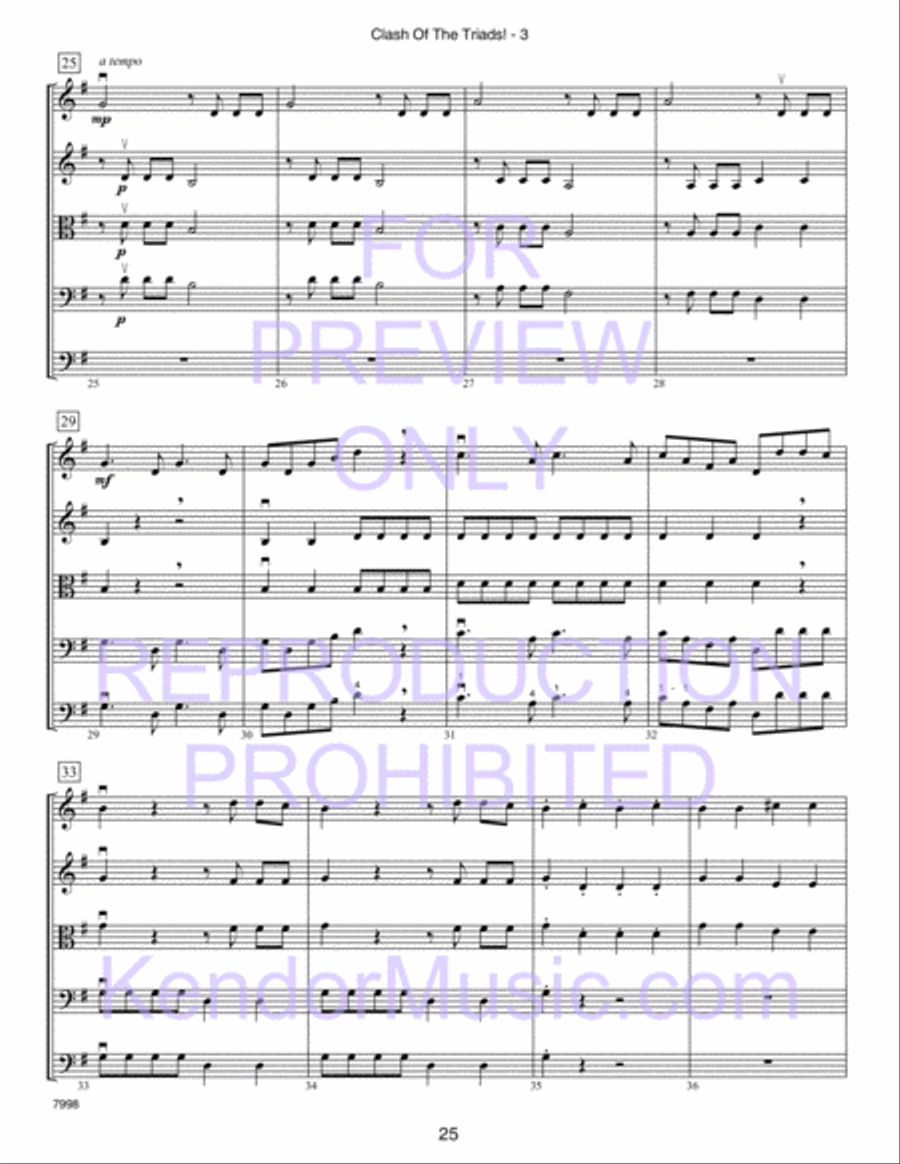 Kendor Concert Favorites, Volume 2 (Score) Score scores gallery preview page 30