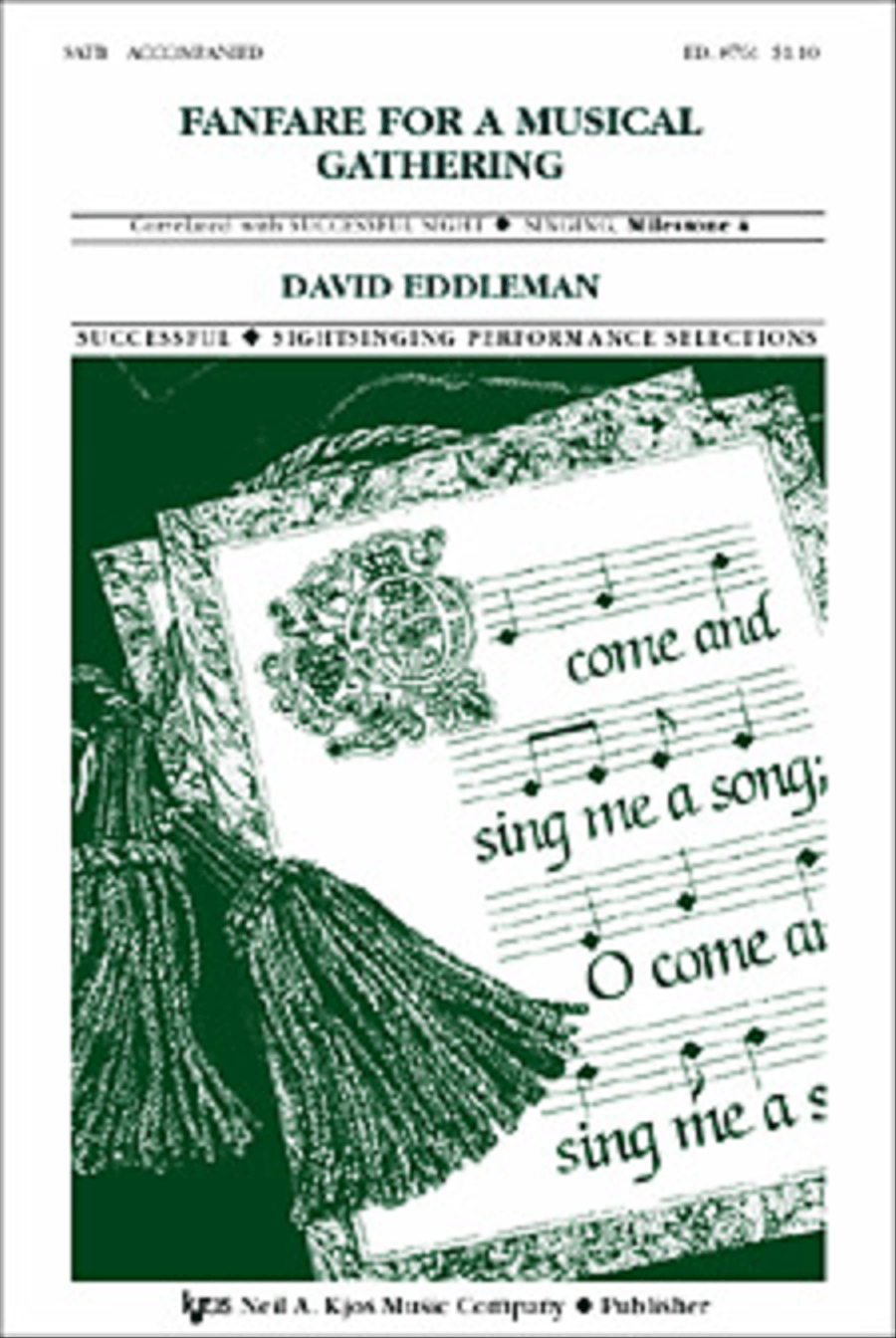 Fanfare For a Musical Gathering 4-Part scores gallery preview page 1