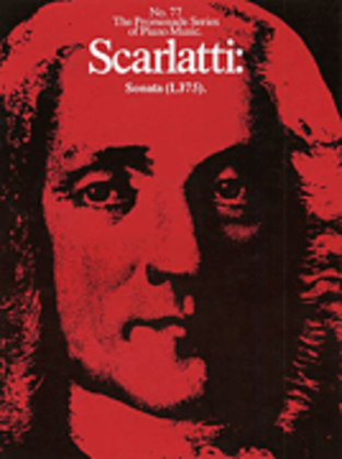 Book cover for Domenico Scarlatti: Sonata For Piano L.375