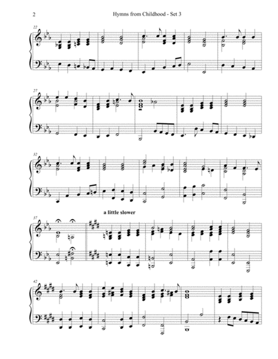 Hymns from Childhood - Set 3 (piano solo) image number null
