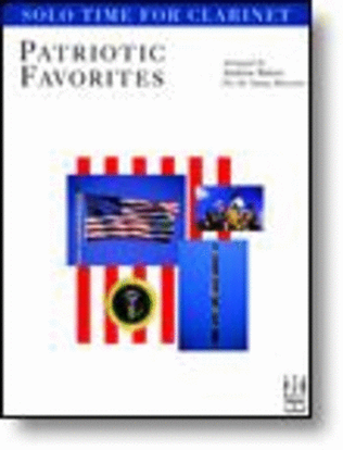 Book cover for Solo Time Patriotic Favorites for Clarinet
