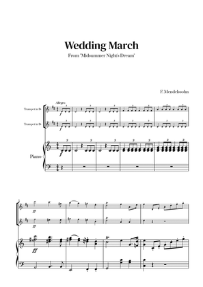 Felix Mendelssohn - Wedding March (C major) (for Trumpet Duet)