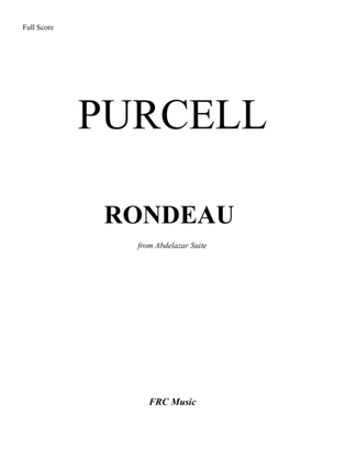 Book cover for Rondeau (from Abdelazar Suite) for easy - intermediate Piano Solo.