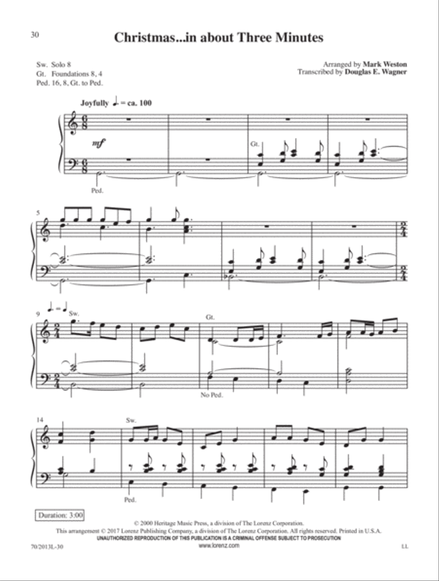 The Complete Organist, Vol. 2 Organ Solo scores gallery preview page 12