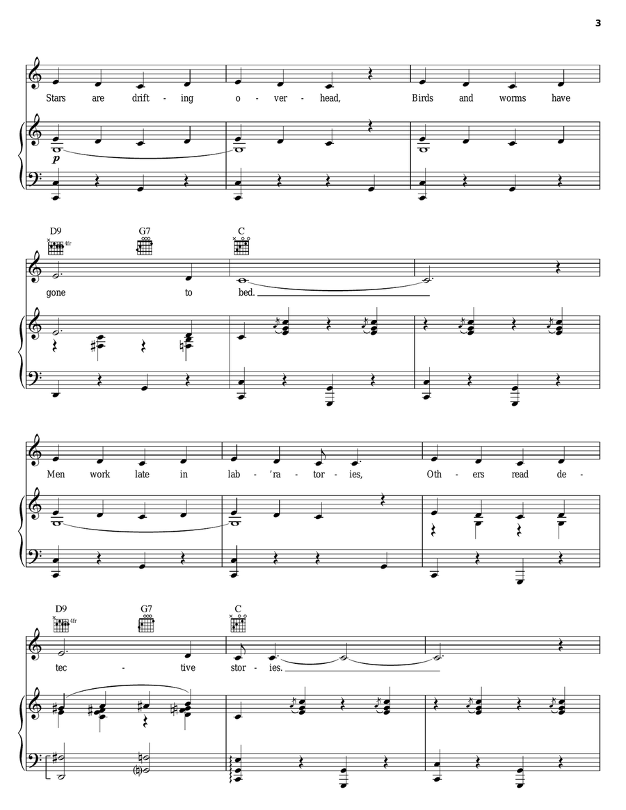 Chop Suey Piano, Vocal, Guitar scores gallery preview page 3