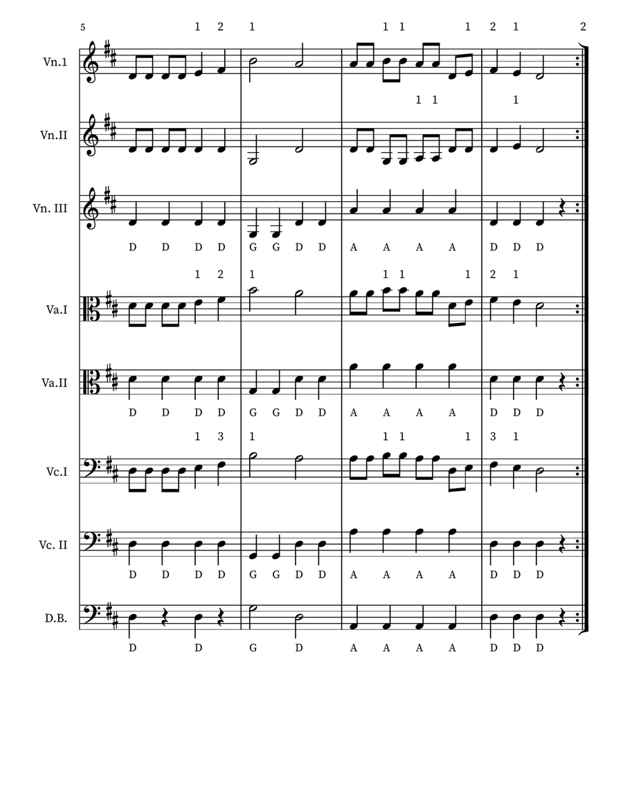 Mary had a baby - Easy String Orchestra String Orchestra scores gallery preview page 2