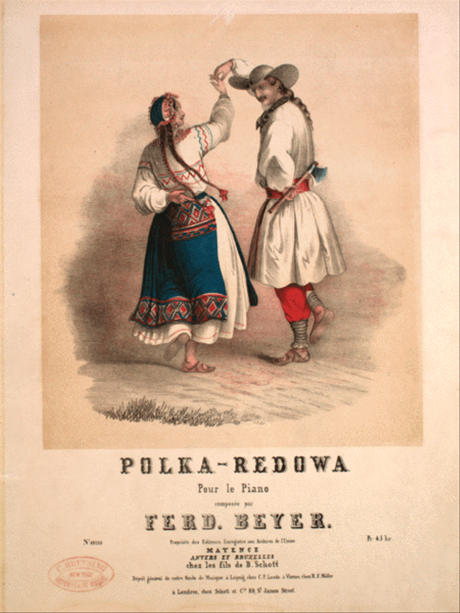 Polka-Redowa Pour le Piano Piano Solo scores gallery preview page 1