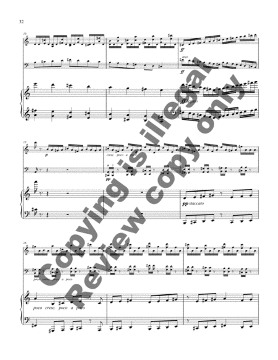 Pender Harbour Suite Pender Harbour Suite Piano Trio scores gallery preview page 26