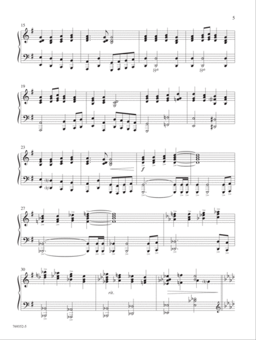 Joy Divine Piano Solo scores gallery preview page 4