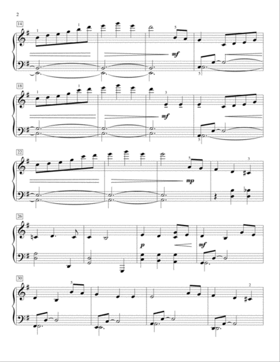 Silver Bells Piano Method scores gallery preview page 2